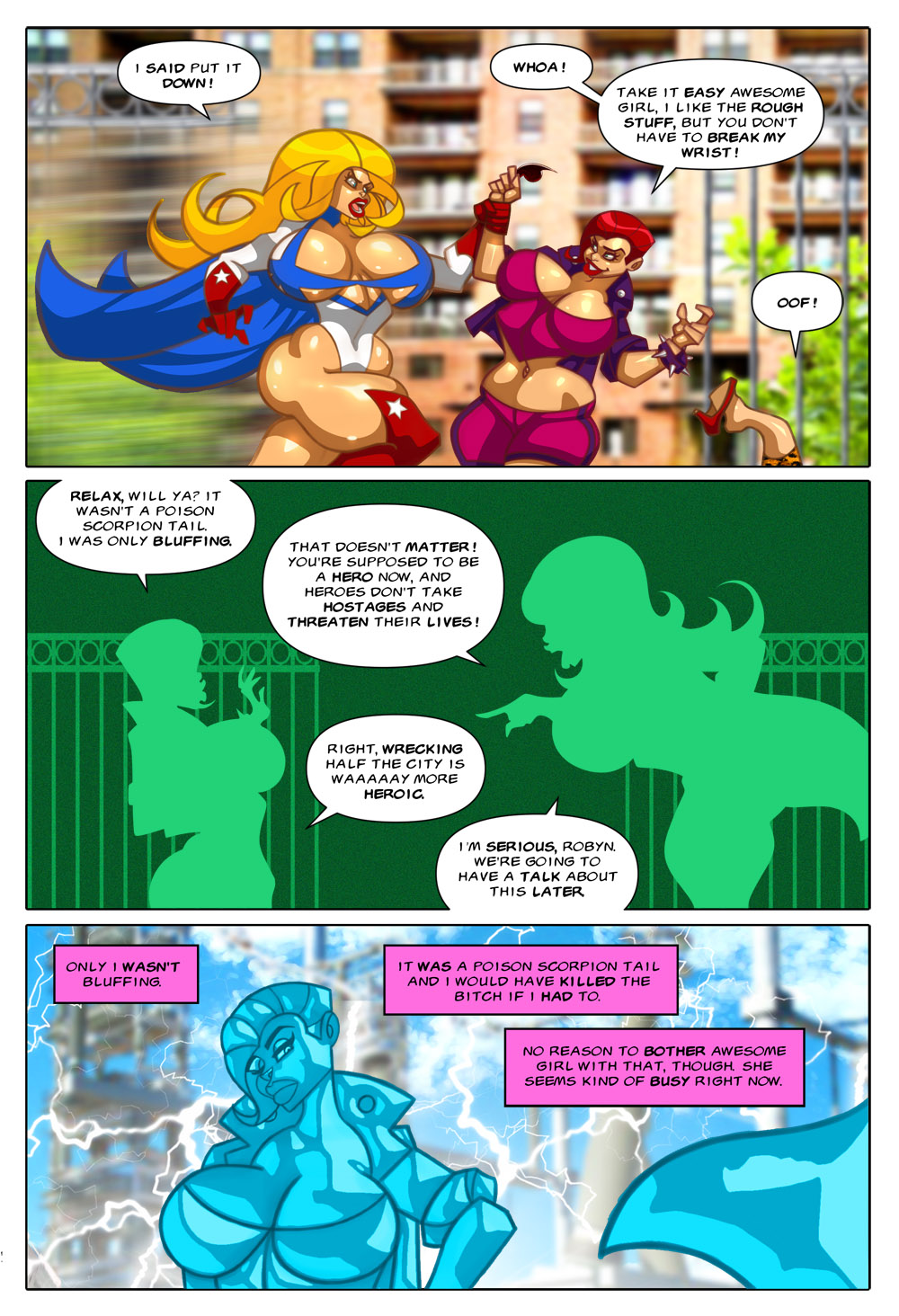 Super Rivals #5 page 18