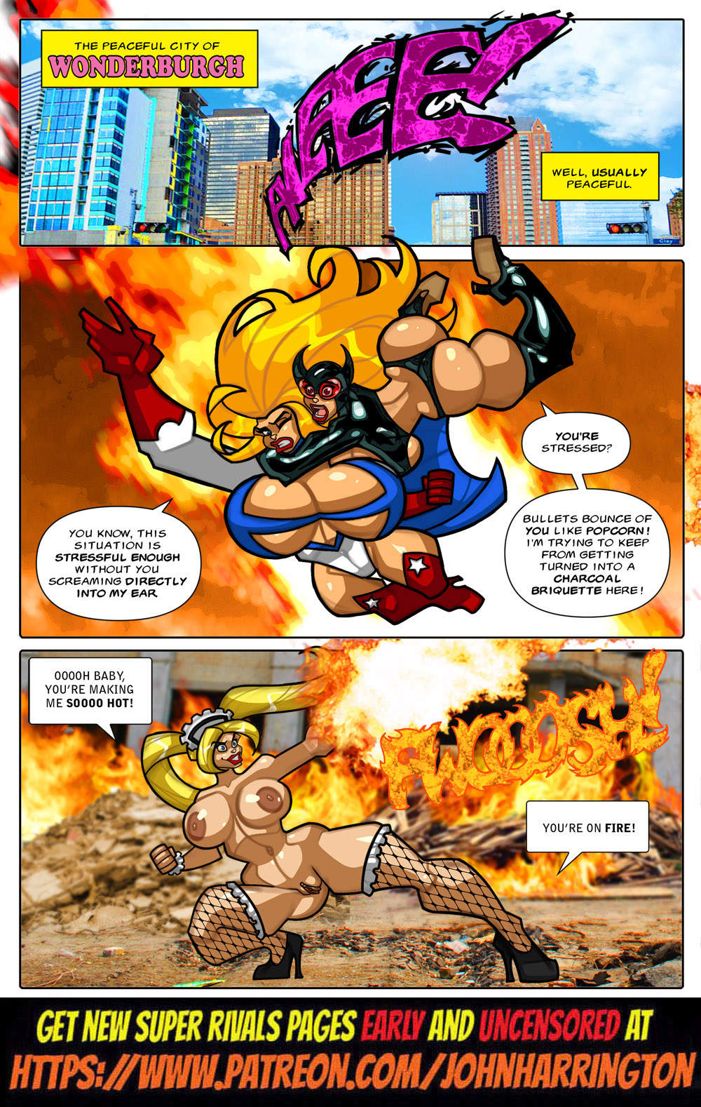 Super Rivals #8 page 1