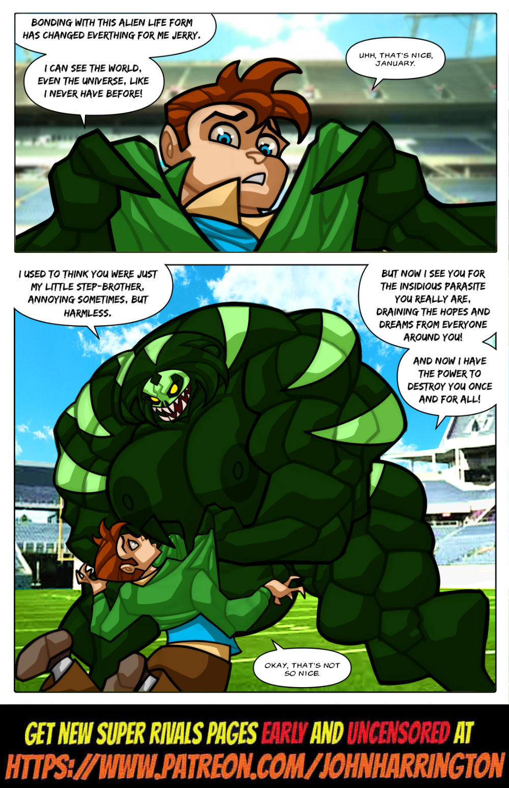 Super Rivals #11 page 1
